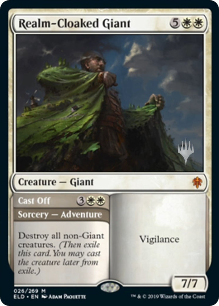 Image for Realm-Cloaked Giant (26) [Promo Pack: Throne of Eldraine]