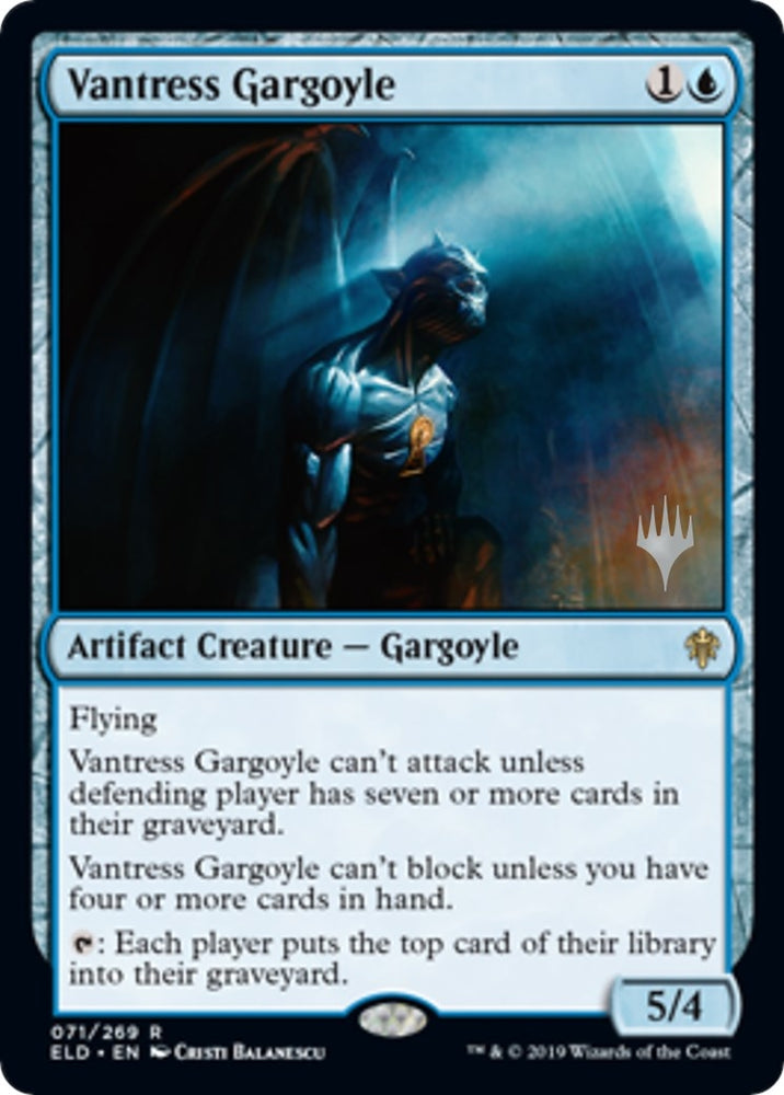 Image for Vantress Gargoyle (71) [Promo Pack: Throne of Eldraine]