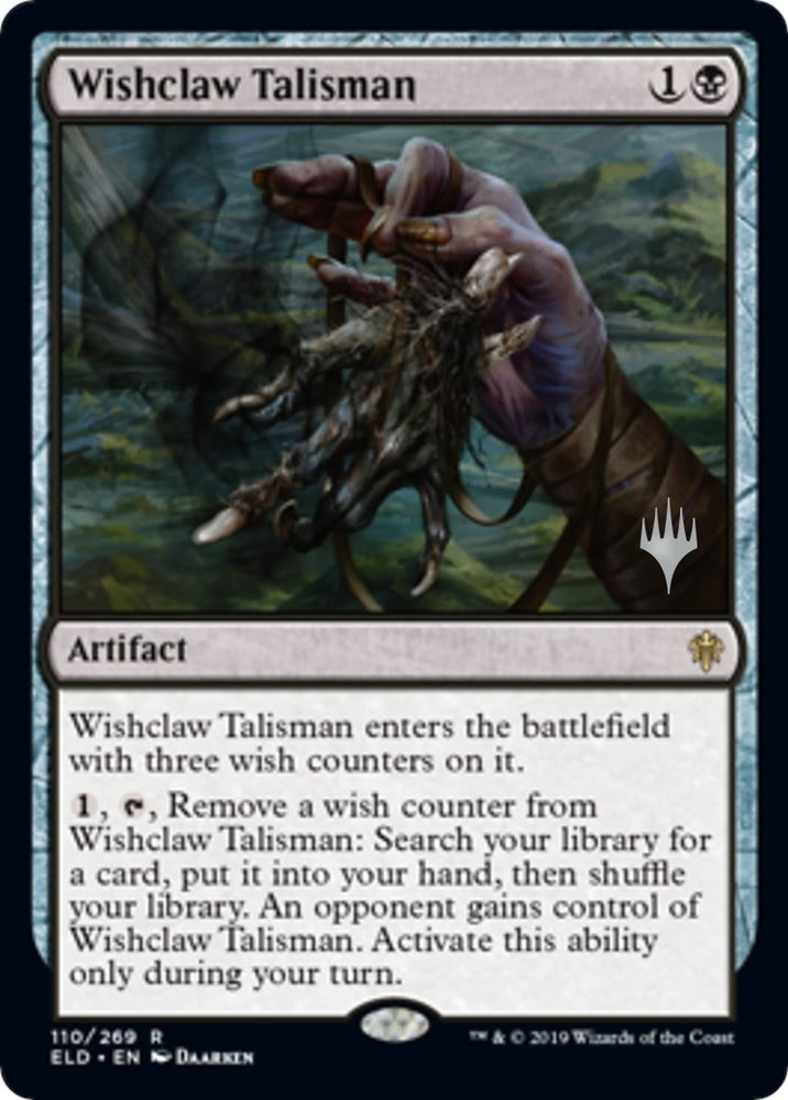 Image for Wishclaw Talisman (110) [Promo Pack: Throne of Eldraine]