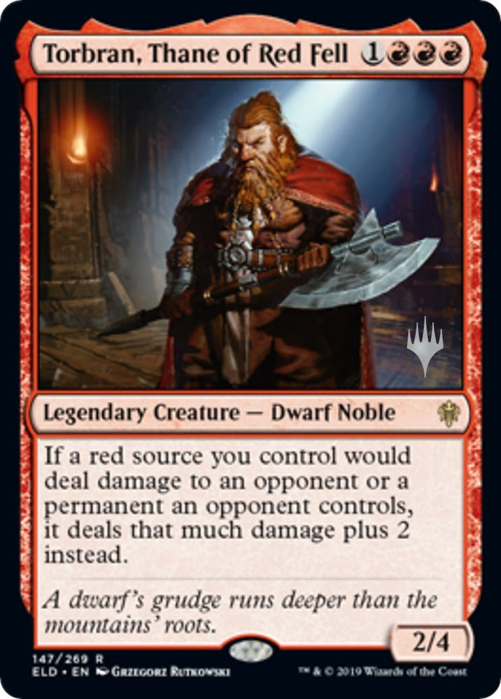 Image for Torbran, Thane of Red Fell (147) [Promo Pack: Throne of Eldraine]