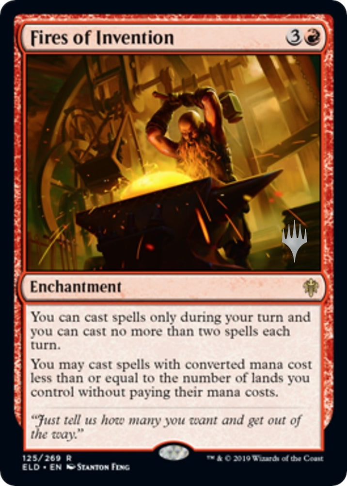 Image for Fires of Invention (125) [Promo Pack: Throne of Eldraine]