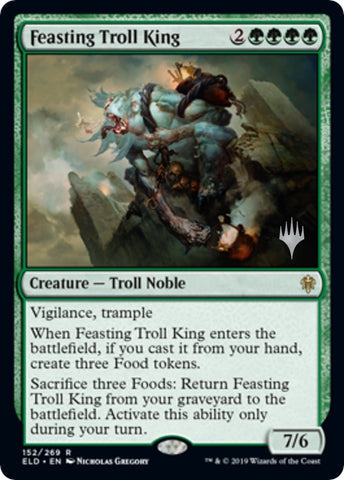 Image for Feasting Troll King (152) [Promo Pack: Throne of Eldraine]