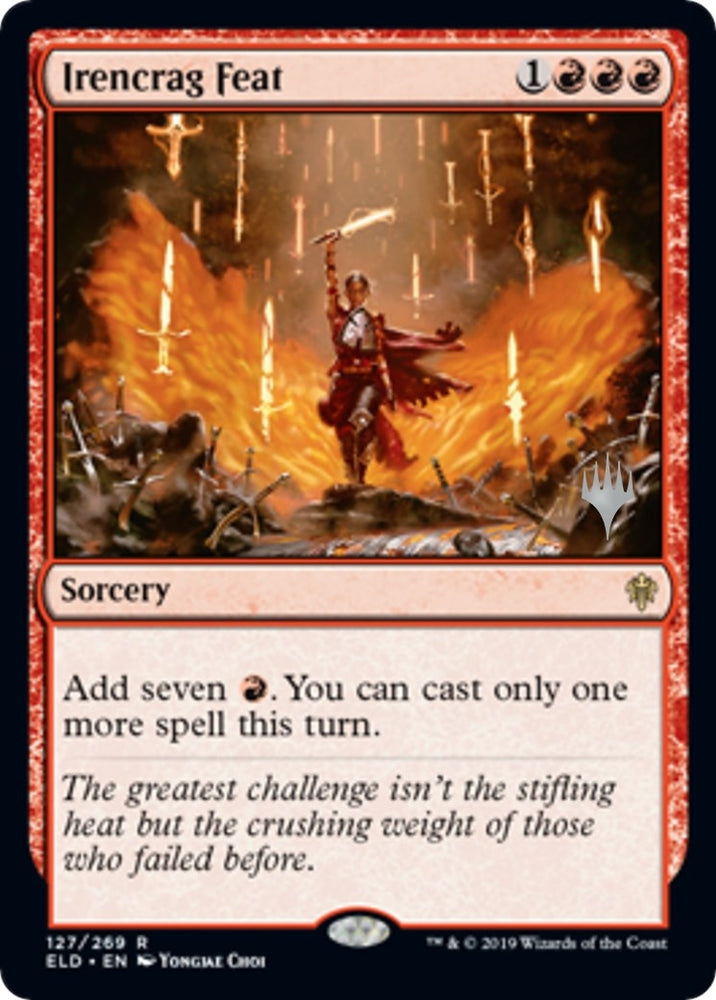 Image for Irencrag Feat (127) [Promo Pack: Throne of Eldraine]
