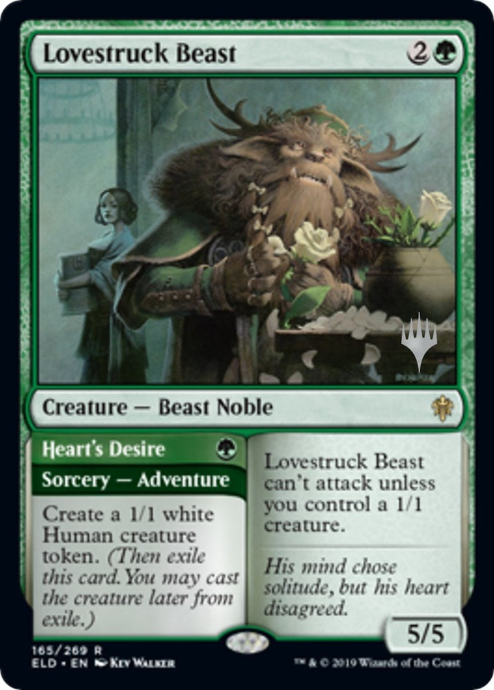 Image for Lovestruck Beast (165) [Promo Pack: Throne of Eldraine]