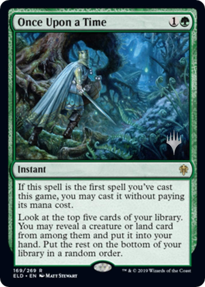 Image for Once Upon a Time (169) [Promo Pack: Throne of Eldraine]