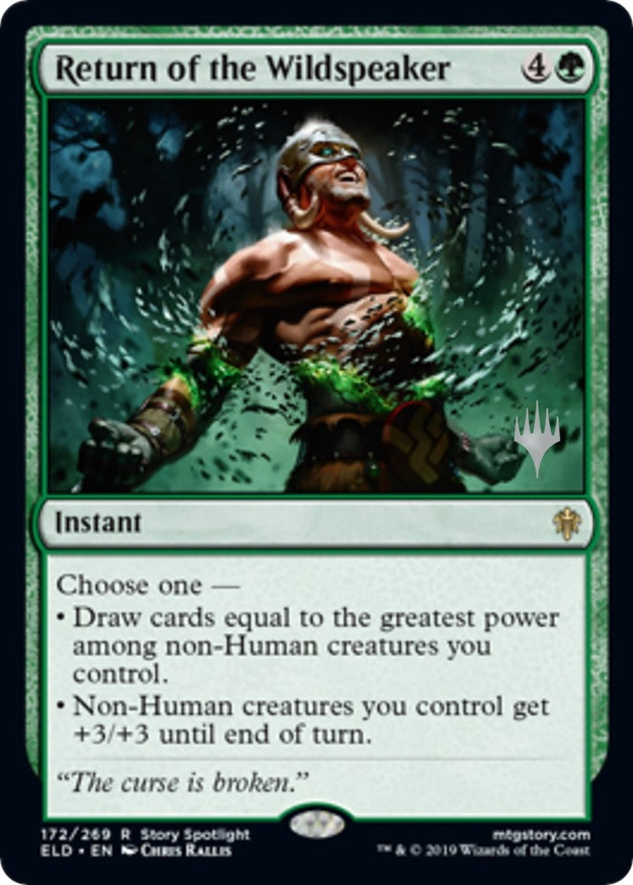 Image for Return of the Wildspeaker (172) [Promo Pack: Throne of Eldraine]