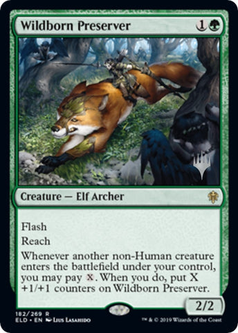 Image for Wildborn Preserver (182) [Promo Pack: Throne of Eldraine]