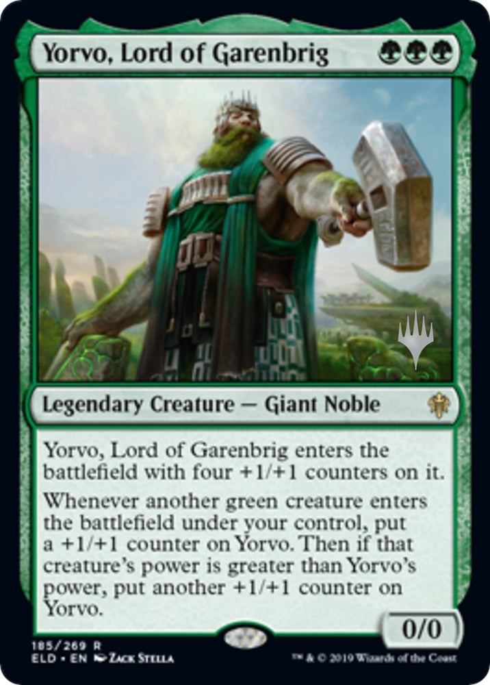 Image for Yorvo, Lord of Garenbrig (185) [Promo Pack: Throne of Eldraine]