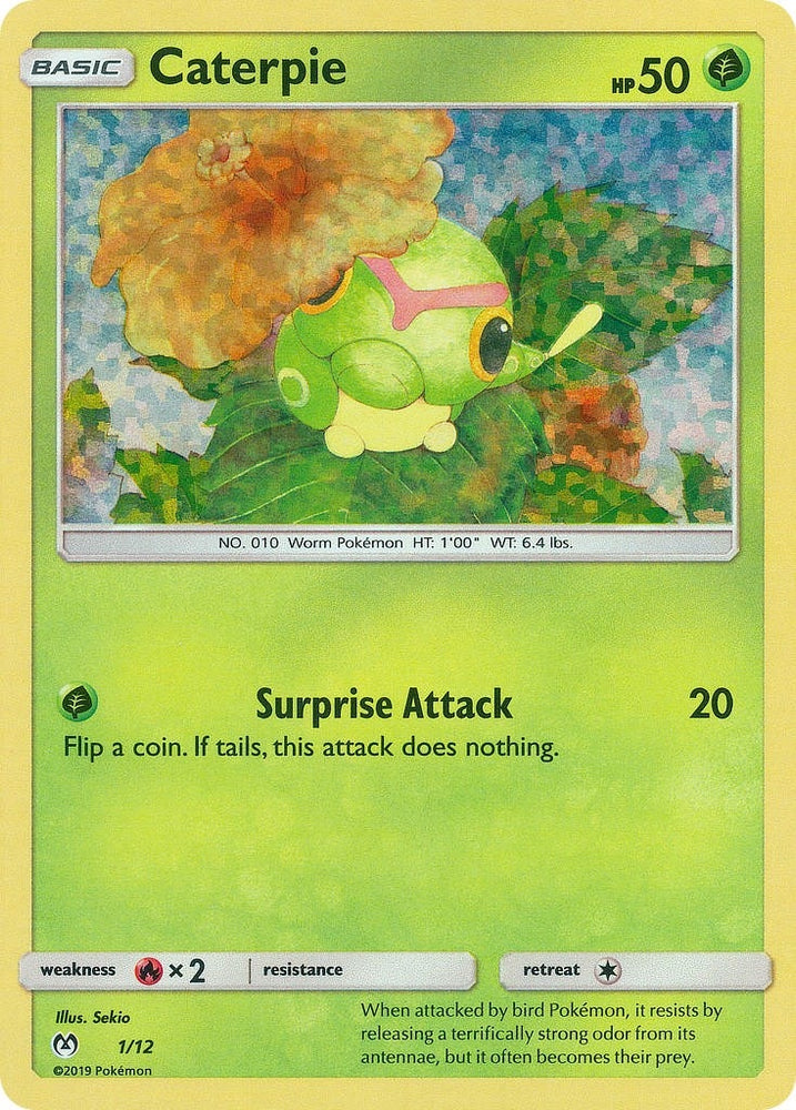 Image for Caterpie (001/012) - Pokemon