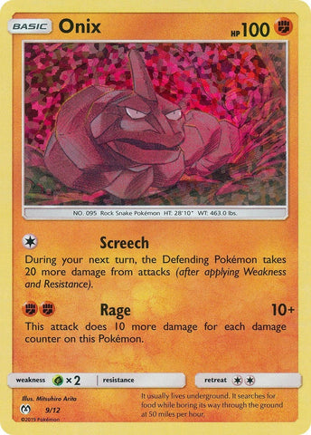 Image for Onix (009/012) - Pokemon
