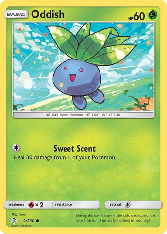 Image for Oddish (2/236) [SM - Cosmic Eclipse]