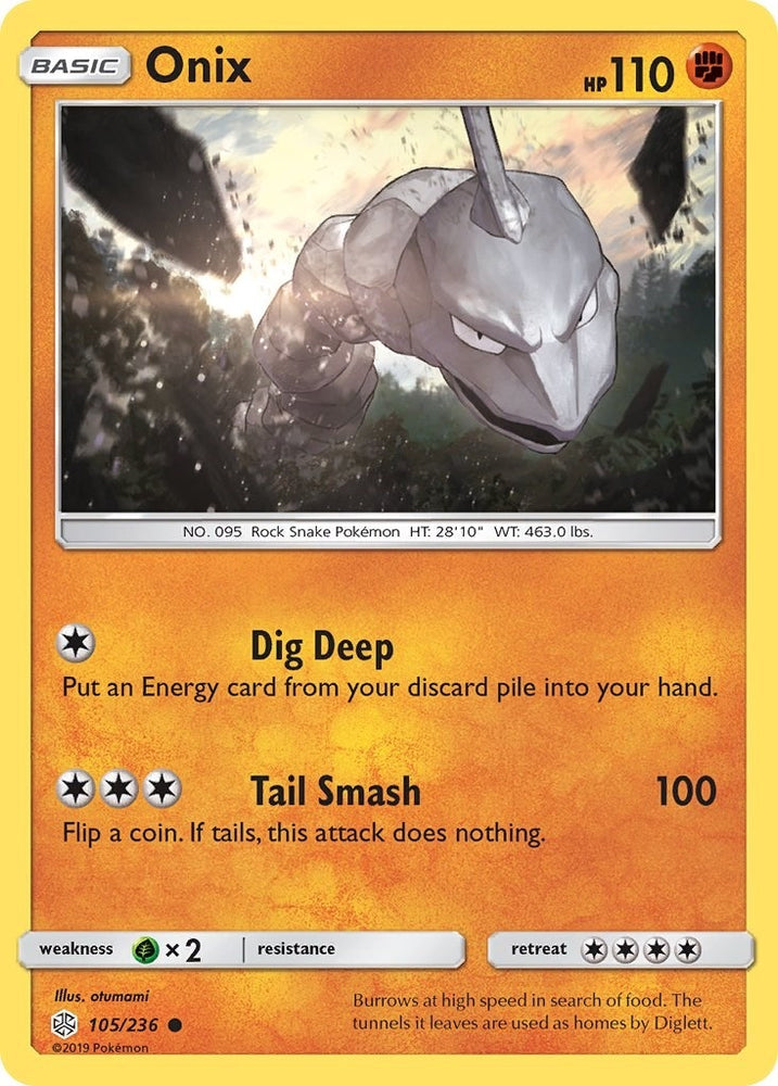 Image for Onix (105/236) [SM - Cosmic Eclipse]