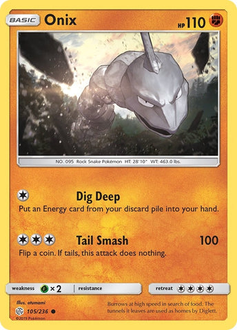 Image for Onix (105/236) [SM - Cosmic Eclipse]