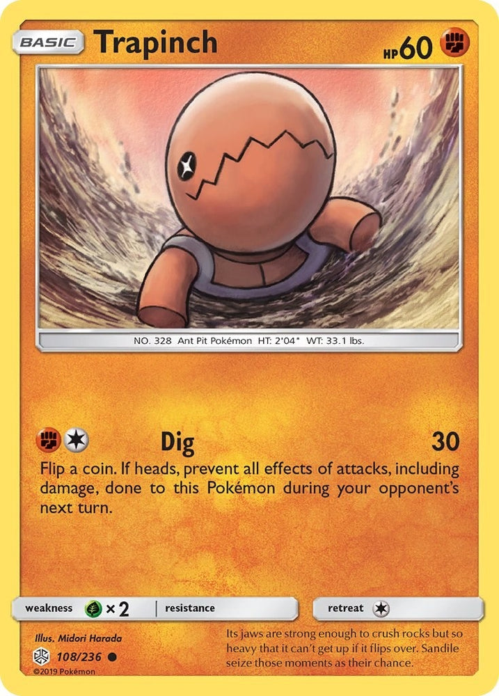 Image for Trapinch - 108/236 (108/236) [SM - Cosmic Eclipse]