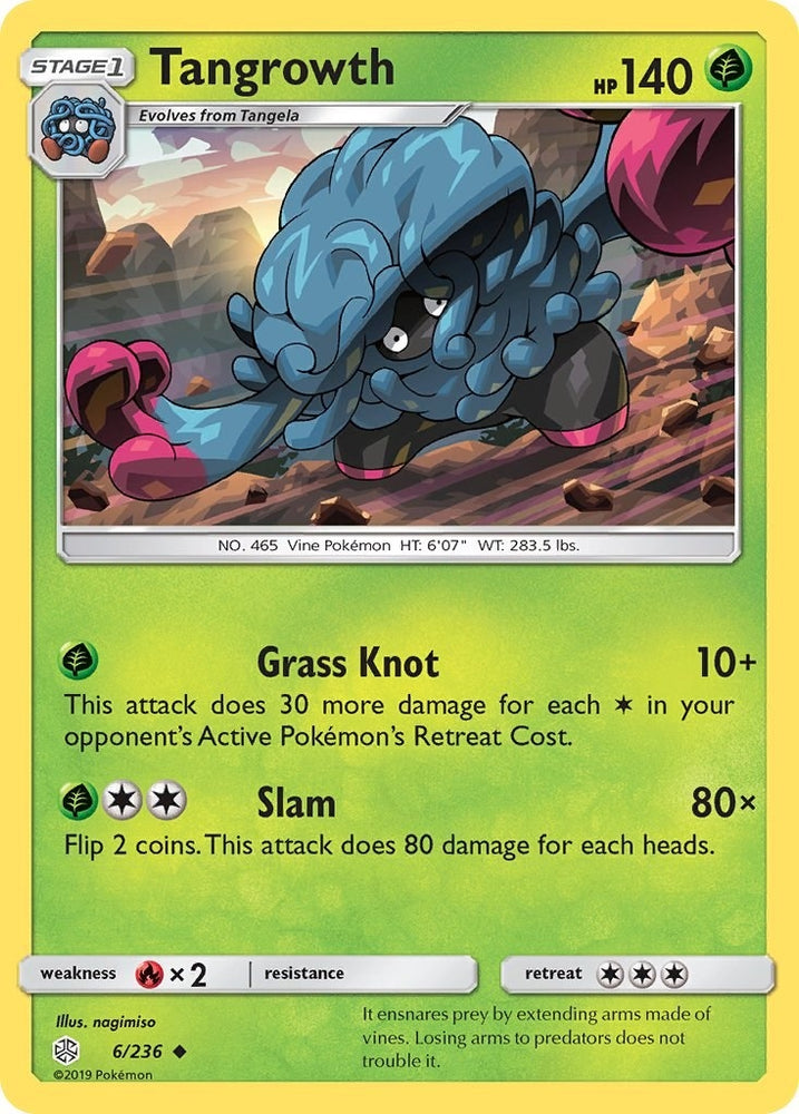 Image for Tangrowth (6/236) [SM - Cosmic Eclipse]