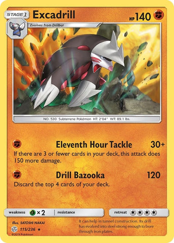 Image for Excadrill (115/236) [SM - Cosmic Eclipse]