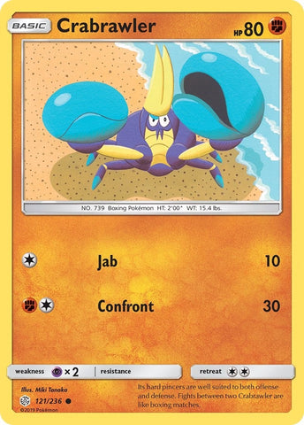 Image for Crabrawler (121/236) [SM - Cosmic Eclipse]