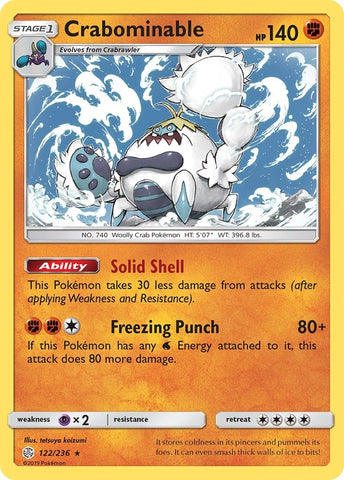 Image for Crabominable (122/236) [SM - Cosmic Eclipse]