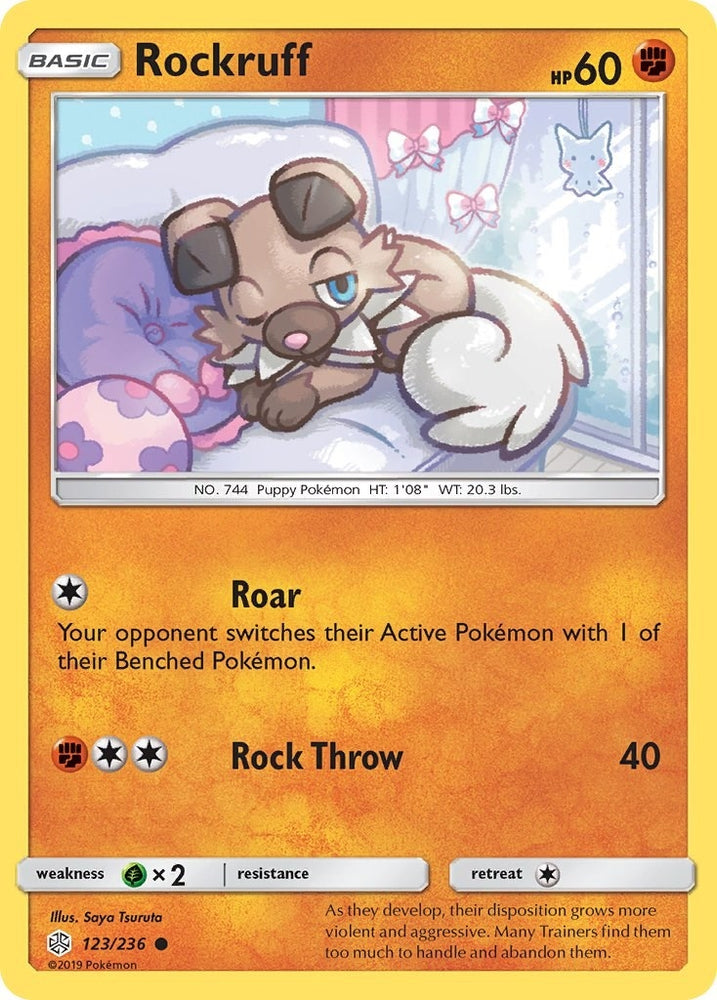 Image for Rockruff (123/236) [SM - Cosmic Eclipse]