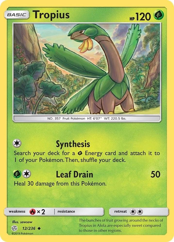 Image for Tropius (12/236) [SM - Cosmic Eclipse]