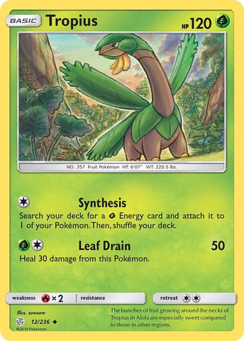 Image for Tropius (12/236) [SM - Cosmic Eclipse]