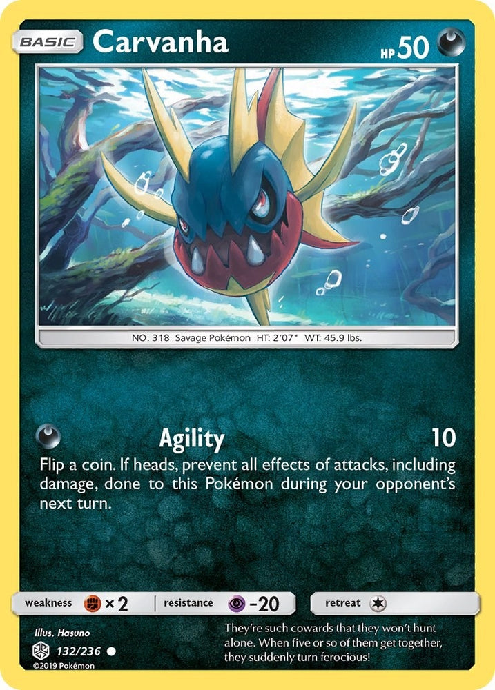 Image for Carvanha (132/236) [SM - Cosmic Eclipse]