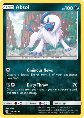 Image for Absol (133/236) [SM - Cosmic Eclipse]