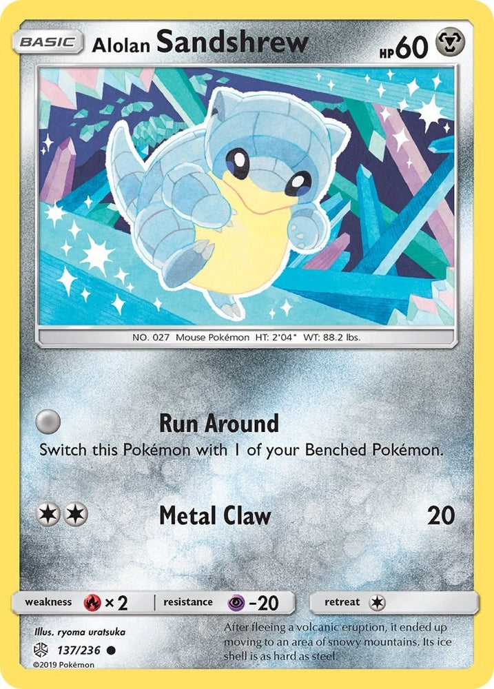 Image for Alolan Sandshrew (137/236) [SM - Cosmic Eclipse]