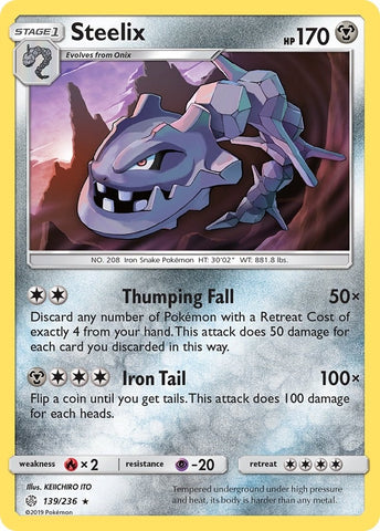 Image for Steelix (139/236) - Pokemon