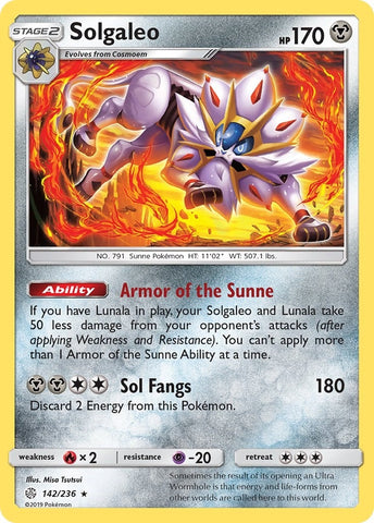Image for Solgaleo (142/236) [SM - Cosmic Eclipse]
