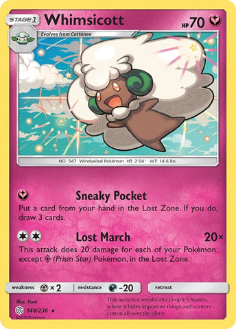 Image for Whimsicott (148/236) [SM - Cosmic Eclipse]