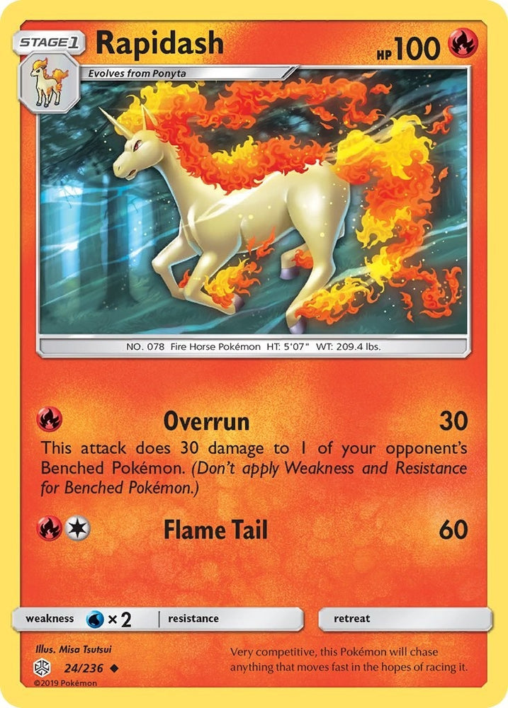 Image for Rapidash (24/236) [SM - Cosmic Eclipse]