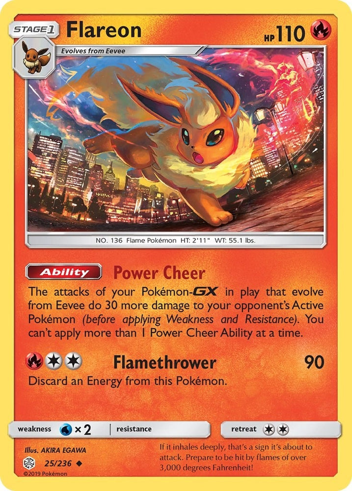 Image for Flareon (25/236) [SM - Cosmic Eclipse]