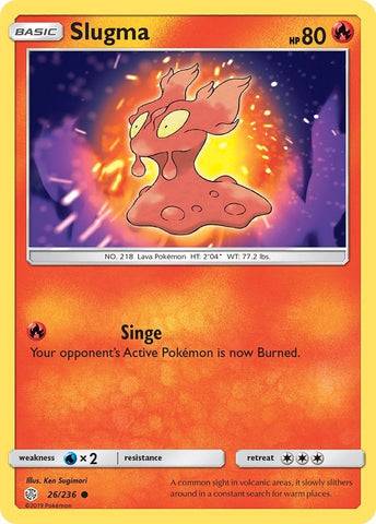 Image for Slugma (26/236) [SM - Cosmic Eclipse]