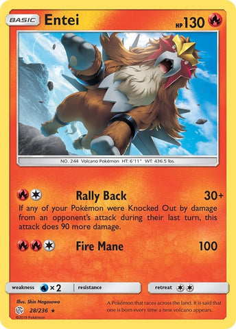 Image for Entei (28/236) [SM - Cosmic Eclipse]