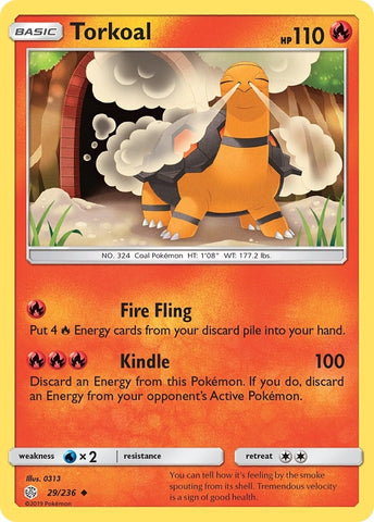 Image for Torkoal (29/236) [SM - Cosmic Eclipse]