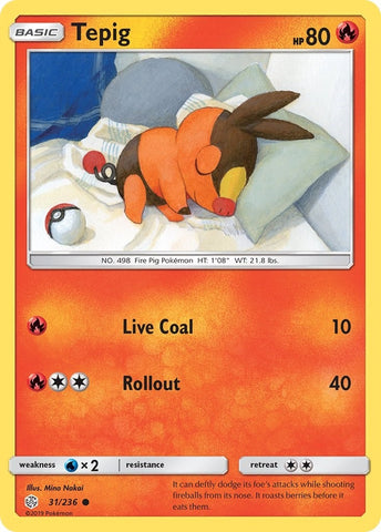 Image for Tepig (31/236) [SM - Cosmic Eclipse]