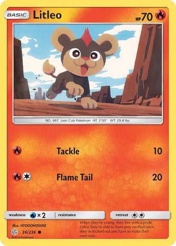Image for Litleo (36/236) [SM - Cosmic Eclipse]