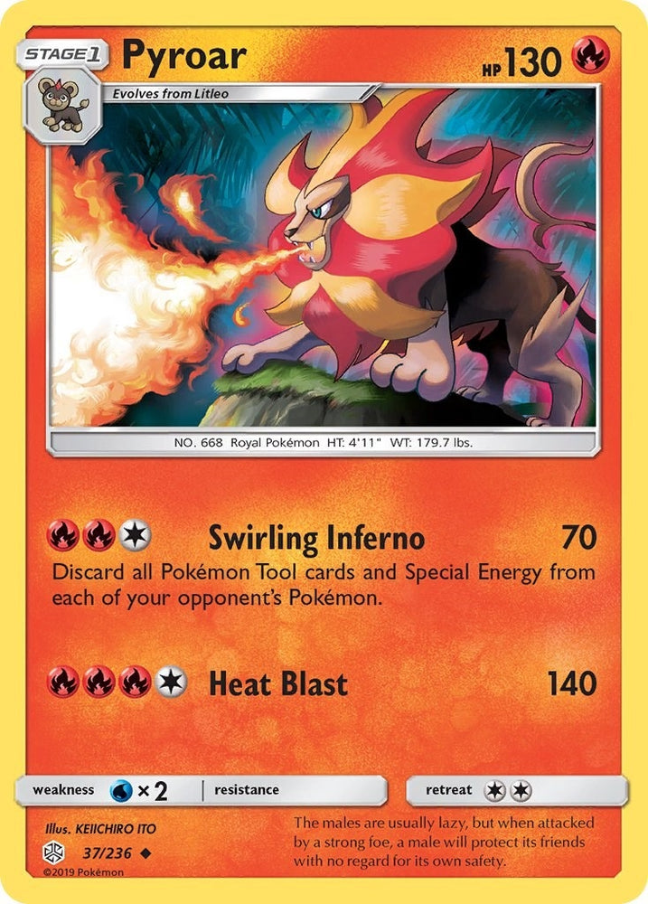Image for Pyroar (37/236) [SM - Cosmic Eclipse]