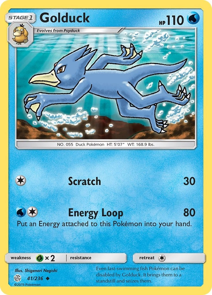 Image for Golduck (41/236) [SM - Cosmic Eclipse]