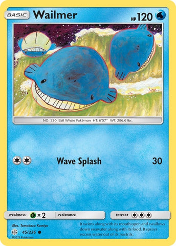Image for Wailmer (45/236) [SM - Cosmic Eclipse]