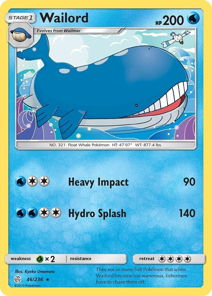 Image for Wailord (46/236) [SM - Cosmic Eclipse]