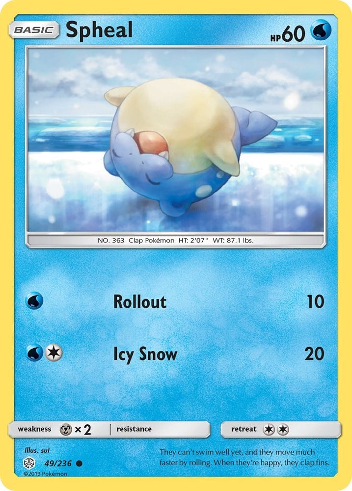 Image for Spheal - 49/236 (49/236) [SM - Cosmic Eclipse]