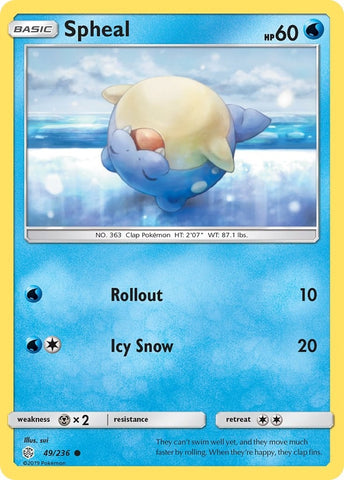 Image for Spheal - 49/236 (49/236) [SM - Cosmic Eclipse]