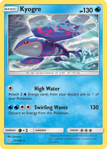 Image for Kyogre (53/236) [SM - Cosmic Eclipse]