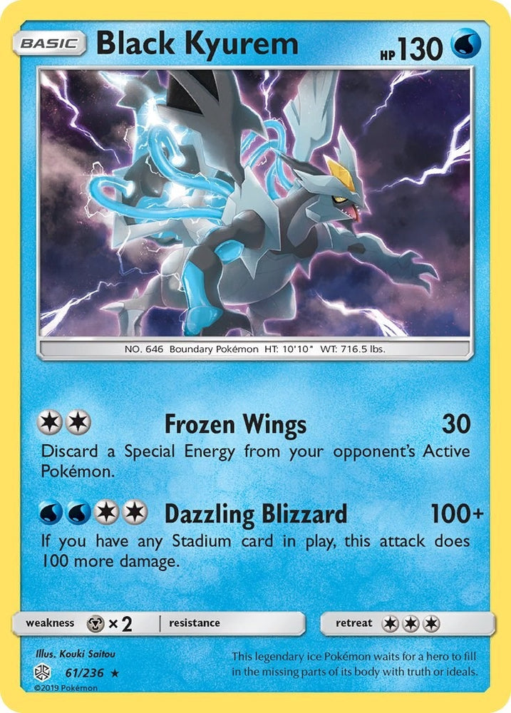 Image for Black Kyurem (61/236) [SM - Cosmic Eclipse]