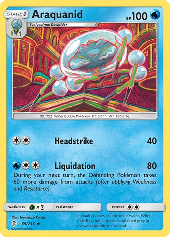 Image for Araquanid (65/236) [SM - Cosmic Eclipse]
