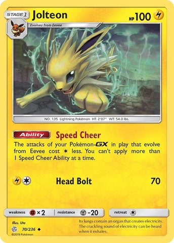 Image for Jolteon (70/236) [SM - Cosmic Eclipse]