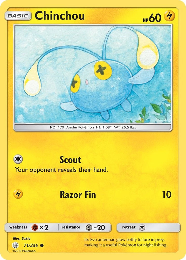 Image for Chinchou (71/236) [SM - Cosmic Eclipse]