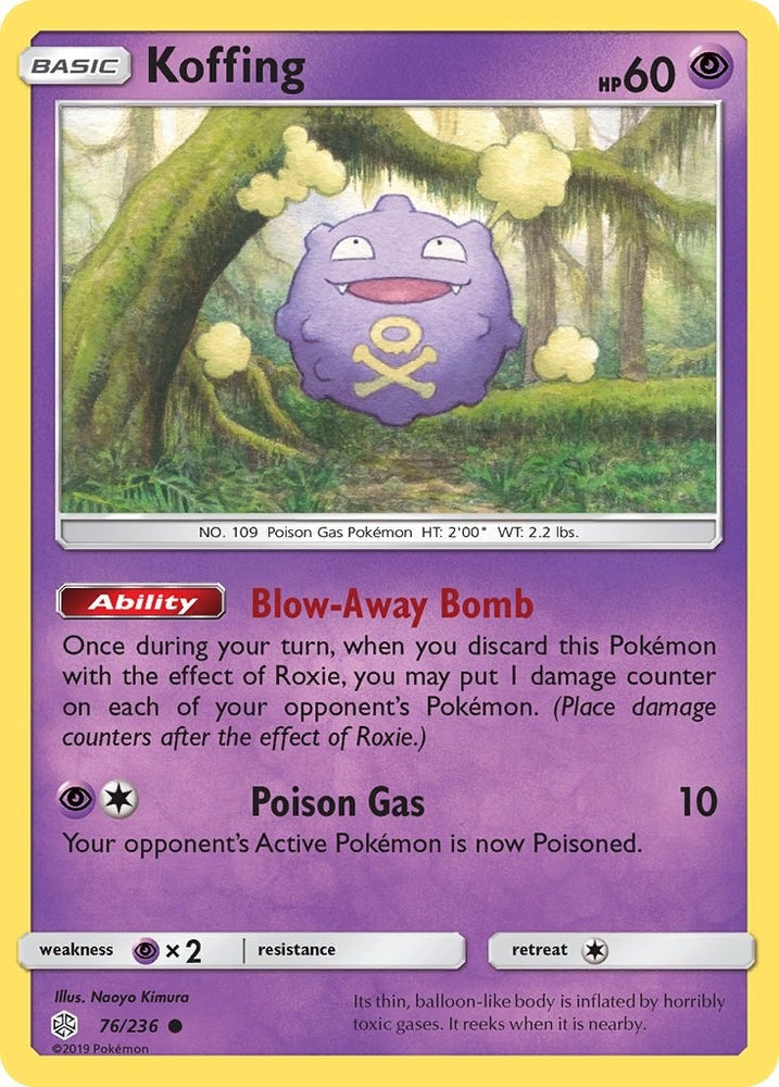 Image for Koffing (76/236) [SM - Cosmic Eclipse]